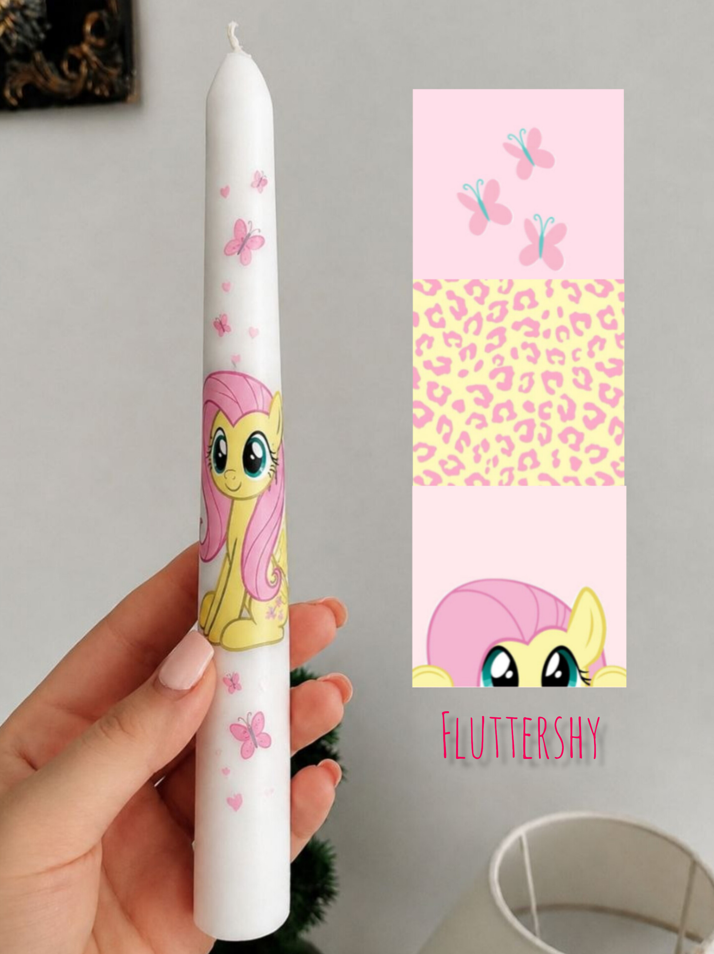 شمع FlUTTERSHY🩷🎠✨