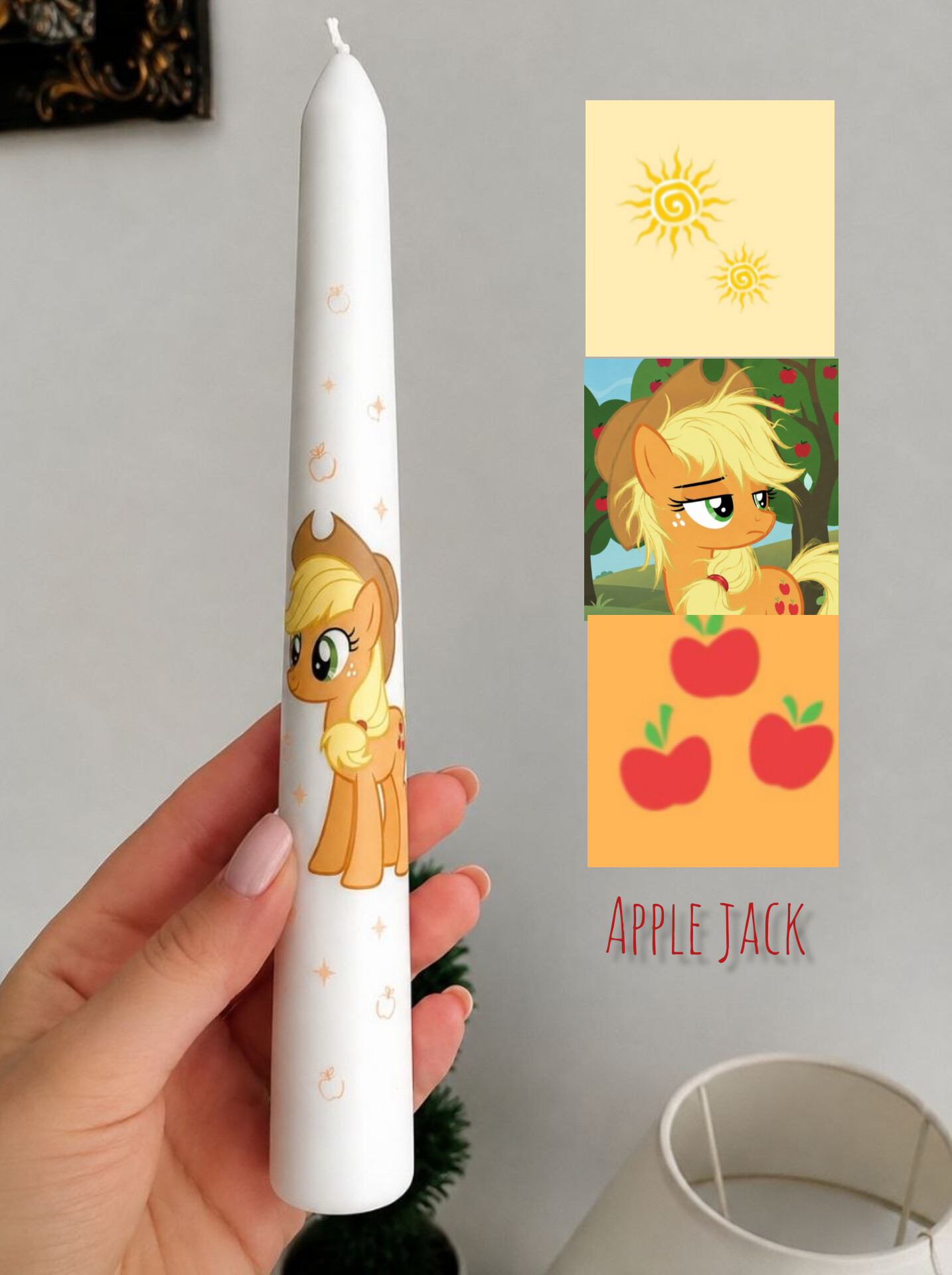 شمع APPEL JACK🎠🍎✨