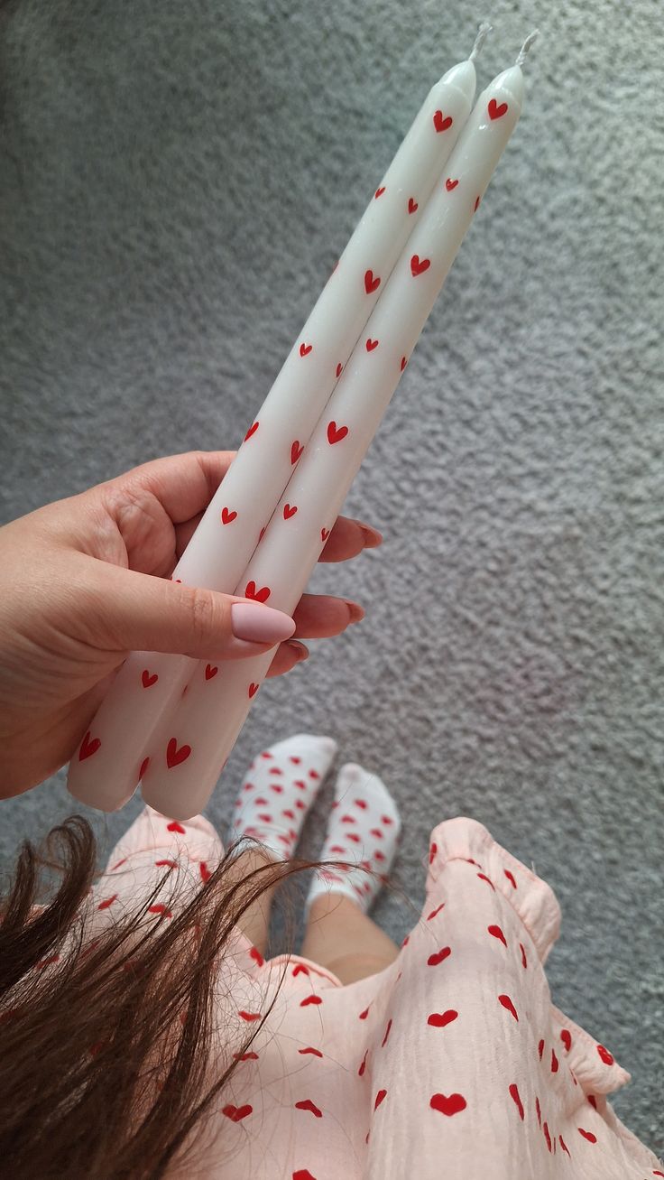 شمع قلب قرمز ❤️🥀