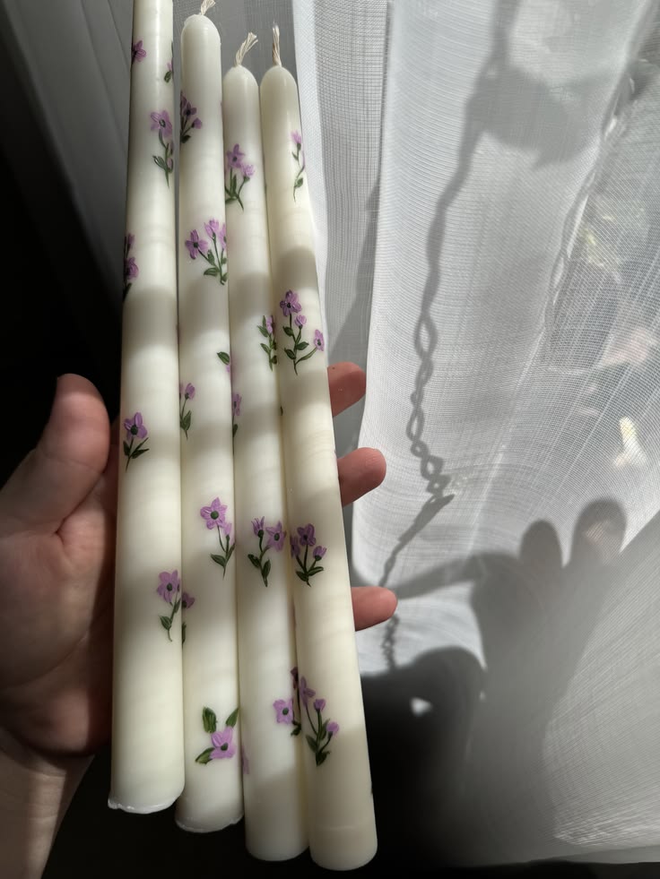 شمع گل بنفشه💜🕯️