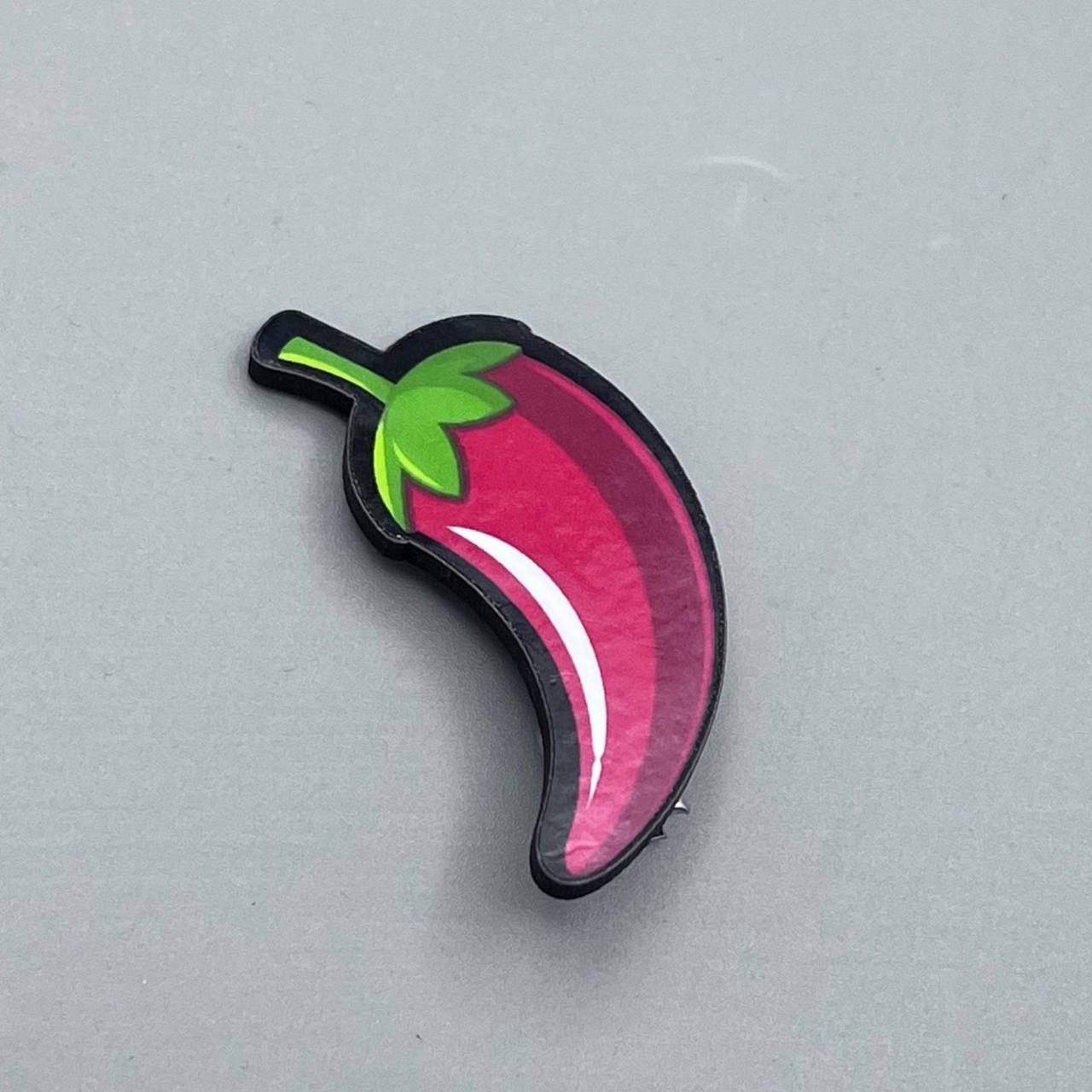 گیره مو ایموجی فلفل 🌶-image