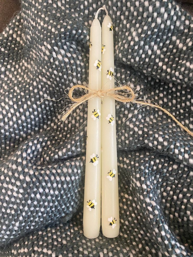 شمع طرح زنبور🐝🍯