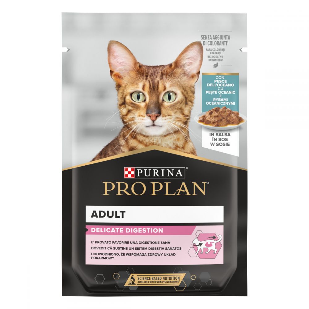 غذای‌خشک پروپلن گربه بالغ مراقبتی دستگاه گوارش Proplan delicate 