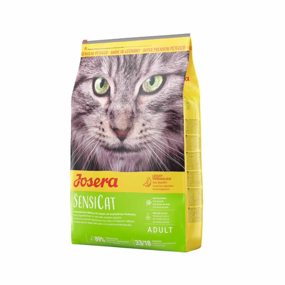 غذای خشک گربه با گوارش حساس جوسرا Josera sensicat super premium -image