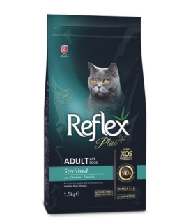 غذای خشک گربه عقیم شده رفلکس با طعم مرغ Reflex sterilised chicken -image